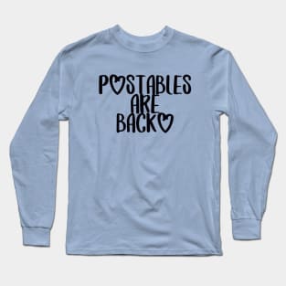 POstables are Back (Dark Font) Long Sleeve T-Shirt